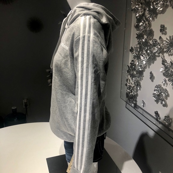 Grey Adidas Sweatshirt NWT - Picture 3 of 8